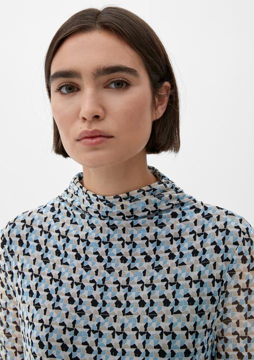 Image du produit s.Oliver Kleid Meshkleid mit Allovermuster (38)