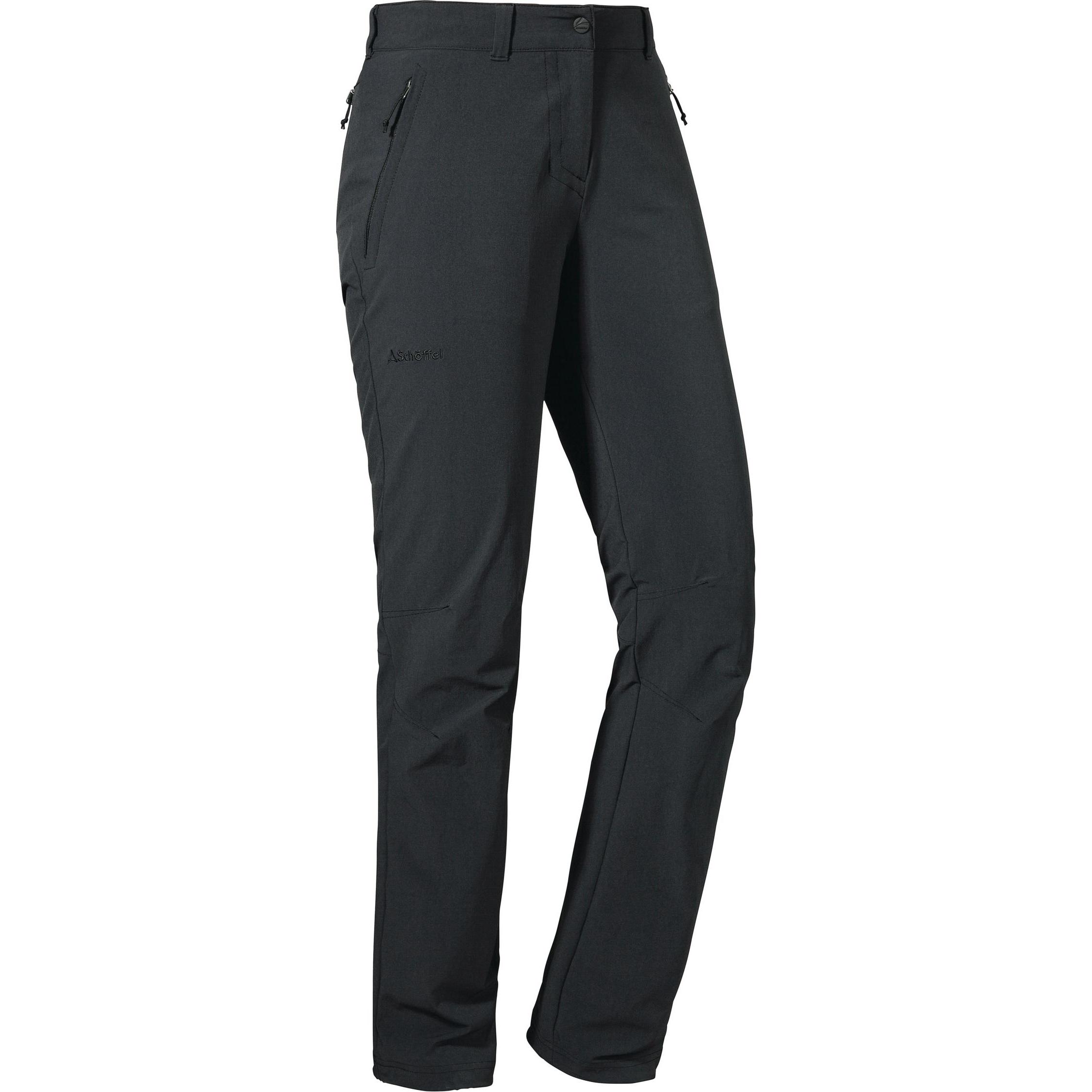 Schöffel, Damen, Outdoorhose, Engadin 1 Hose (L), Schwarz, L