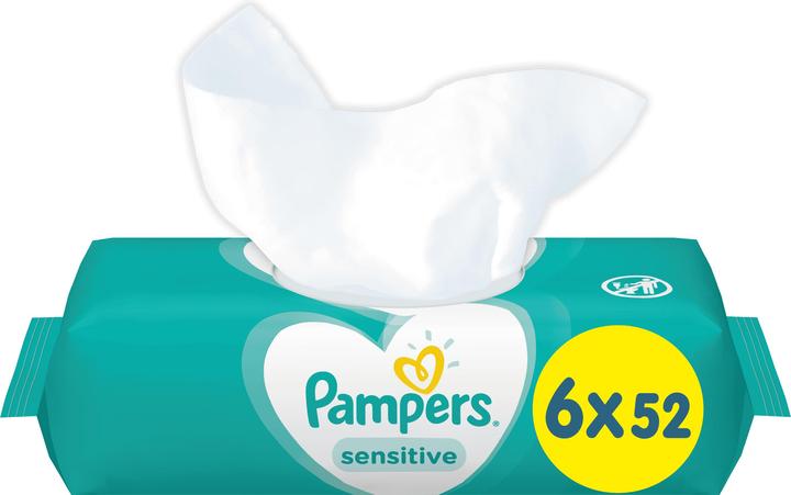 Image du produit Pampers Sensible (6 x 52 pcs)