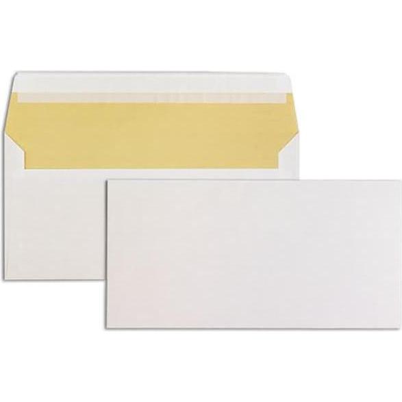 Blanke, Briefumschlag, Briefumschläge Biotop3 DINlang 90g/qm haftklebend VE=100 Stück creme (110 x 220 mm, 100 x)