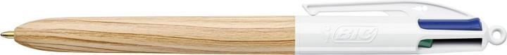 Immagine prodotto Bic Penna a sfera retrattile 4 colori stile legno (Natura/bianco, 1 x)