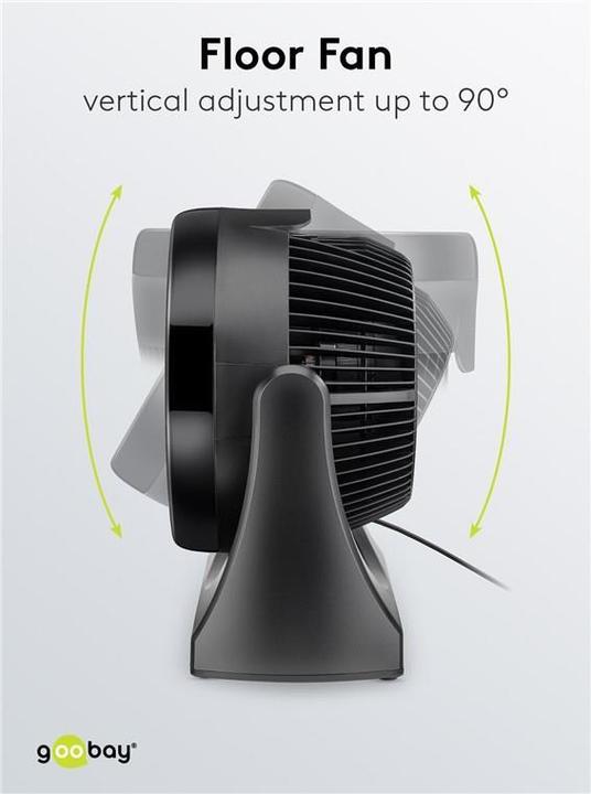 Produktbild Goobay 22,90cm (9") Bodenventilator (60 dB)