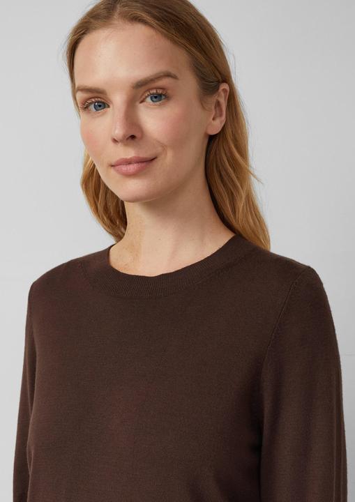 Produktbild S.Oliver Strickpullover Strickpullover aus Viskosemix (46)