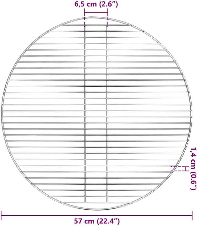 Image du produit vidaXL Grillrost