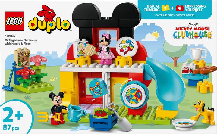 Actual product image LEGO Disney Mickey Mouse Wonder House with Minnie and Pluto (10465)