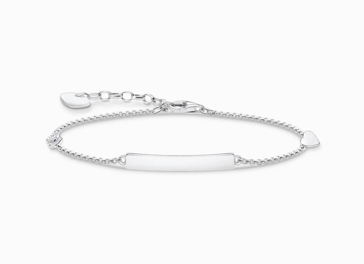 Produktbild Thomas Sabo Armband Classic Mit Herz & Infinity Silber (19 cm, Silber 925)