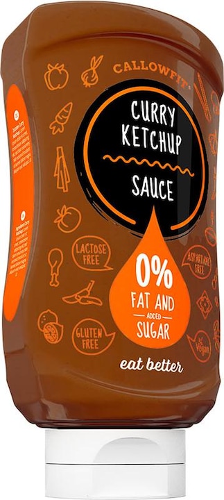 Image du produit Callowfit Sauce ketchup au curry (450 g)