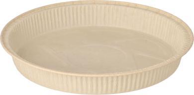 Produktbild Papstar Backform "pure", rund, 600 ml, braun aus Pergamentpapier mit Silikonschicht, gefriergeeignet (19.70 cm)