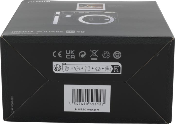 Actual product image Fujifilm instax Square SQ40