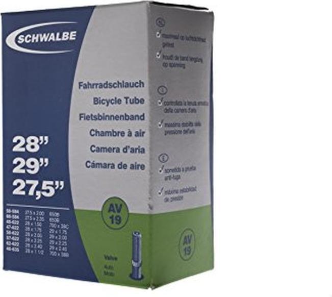 Actual product image Schwalbe Av19 (Schrader (AV), 28", 40 mm)