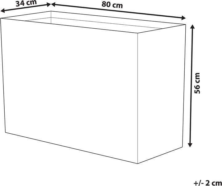 Produktbild Beliani Edessa (34 x 80 x 56 cm)