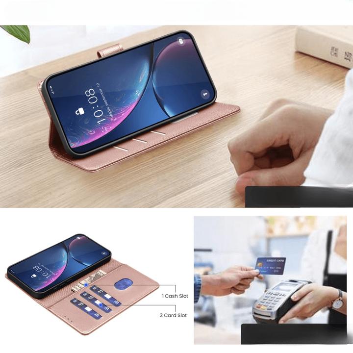 Actual product image Binfen Color Leder Etui Hülle mit RFID Blocker (Samsung Galaxy A17, Samsung Galaxy A26)