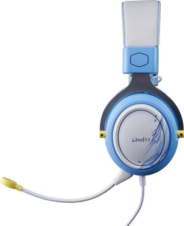 Actual product image Cooler Master Casque Gamer filaire CH331 Street Fighter 6 (Blanc/Bleu) (Cable)