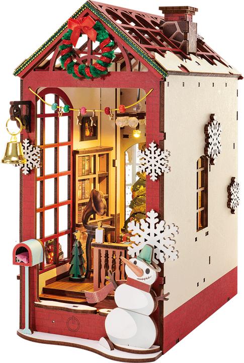 Actual product image Rolife Christmas Indoor Scene - Book Nook