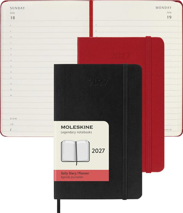 Immagine prodotto Moleskine Daily (9 x 14 cm, 1 giorno / 1 pagina)