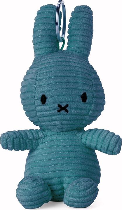 Actual product image Bon Ton Toys Miffy Keychain Corduroy Aviator Blue 10 cm 4"