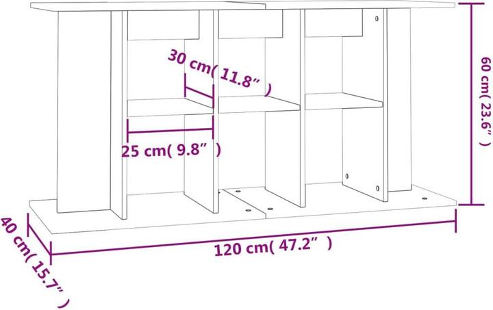 Produktbild vidaXL Aquariumständer