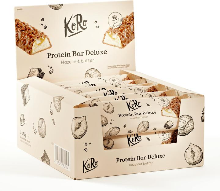 Actual product image KoRo Protein Bar Deluxe (Hazelnut, 1 pcs., 660 g)
