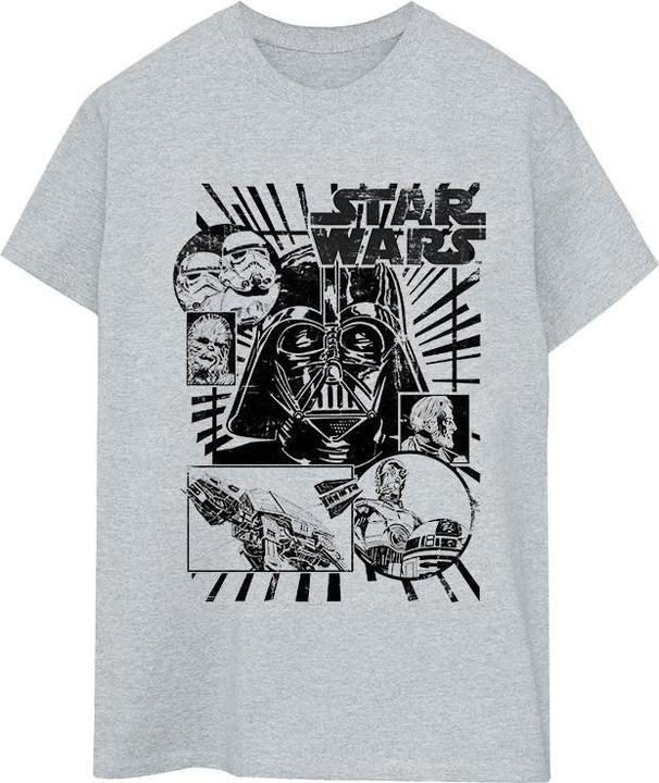 Immagine prodotto Star Wars Darth Vader Montage Maglietta Uomo (L)