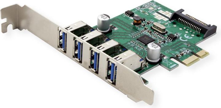 Image du produit Value Carte PCI Express, USB 3.2 Gen 1, 4 ports