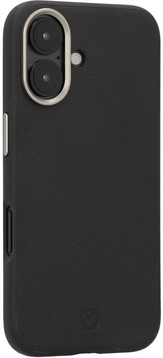 Actual product image Valenta Back Cover Magsafe Style iPhone 16 Schwarz, Grundfarbe (Apple iPhone 16)