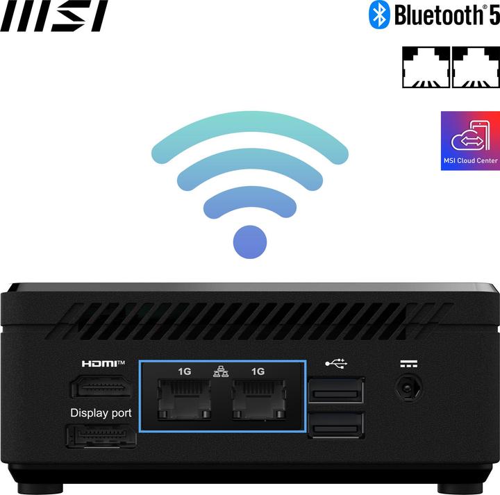 Actual product image MSI Cubi N ADL-006DE (Intel N200, 4 GB, 128 GB, Intel UHD Graphics)