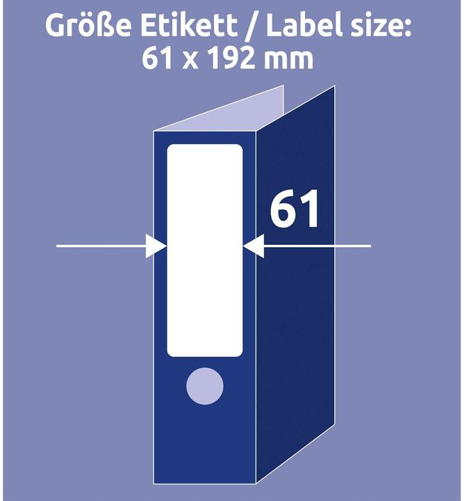 Produktbild Avery Ordner-Etiketten