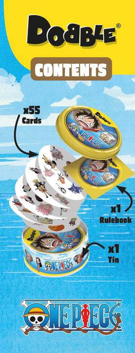 Produktbild Dobble - One Pieces ENG (DOBONP07EN) (Englisch, 2 - 8 Spieler)