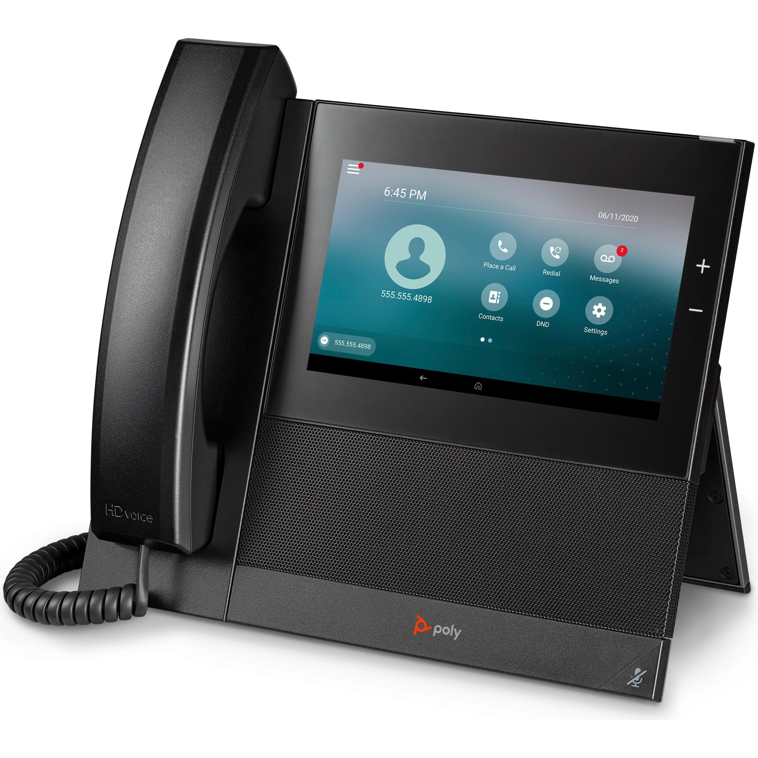 Thumbnail - HP Poly CCX 600 BMP SIP PoE-e, Telefon, Schwarz
