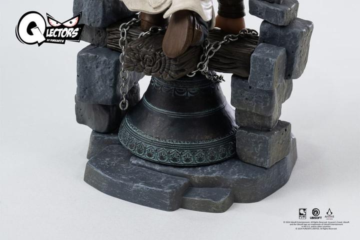 Actual product image Pure Arts Assassin's Creed Qlectors PVC Statue Altair Bell Tower 15 cm