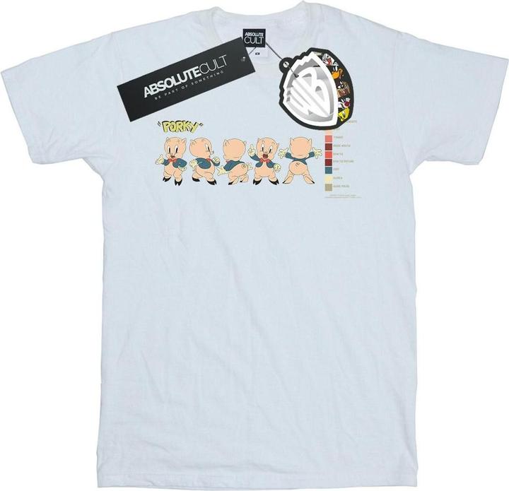 Produktbild Looney Tunes Porky Pig Colour Code TShirt (4XL)