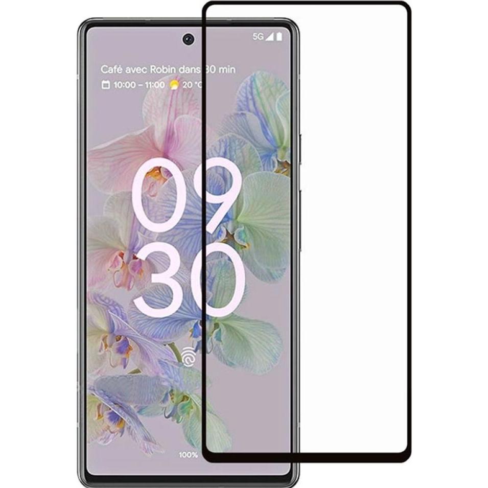 Thumbnail - Screenguard Full Screen Panzerglas (1 Stück, Google Pixel 6a), Smartphone Schutzfolie, Schwarz
