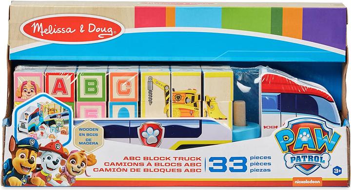 Image du produit Melissa & Doug Blocs de bois ABC Camion