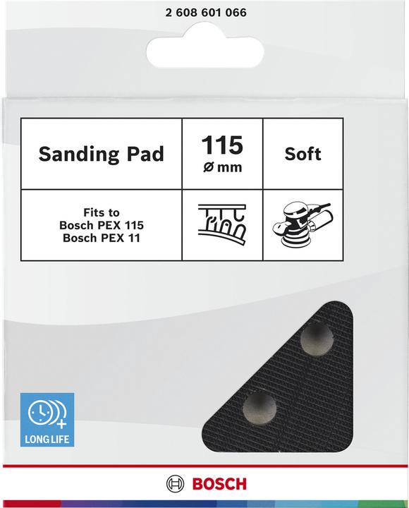 Produktbild Bosch Professional Zubehör Schleifteller weich, 115 mm, für PEX 115 (Fein)