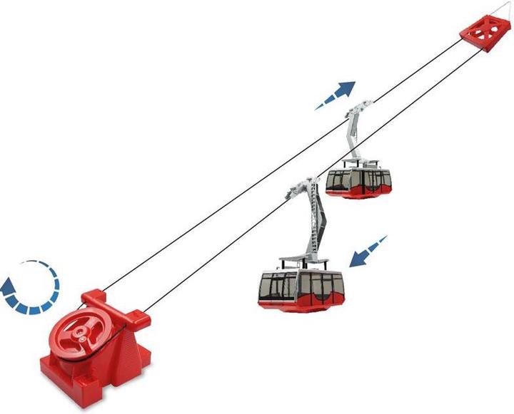 Actual product image Jägerndorfer Aerial tramway 2 gondola manual operation