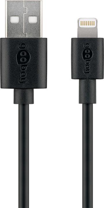 Image du produit Goobay Chargeur USB A Slim avec Câble Apple Lightning (5 W)