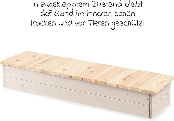 Image du produit Pinolino Sandkasten „Hedda”, beige/natur