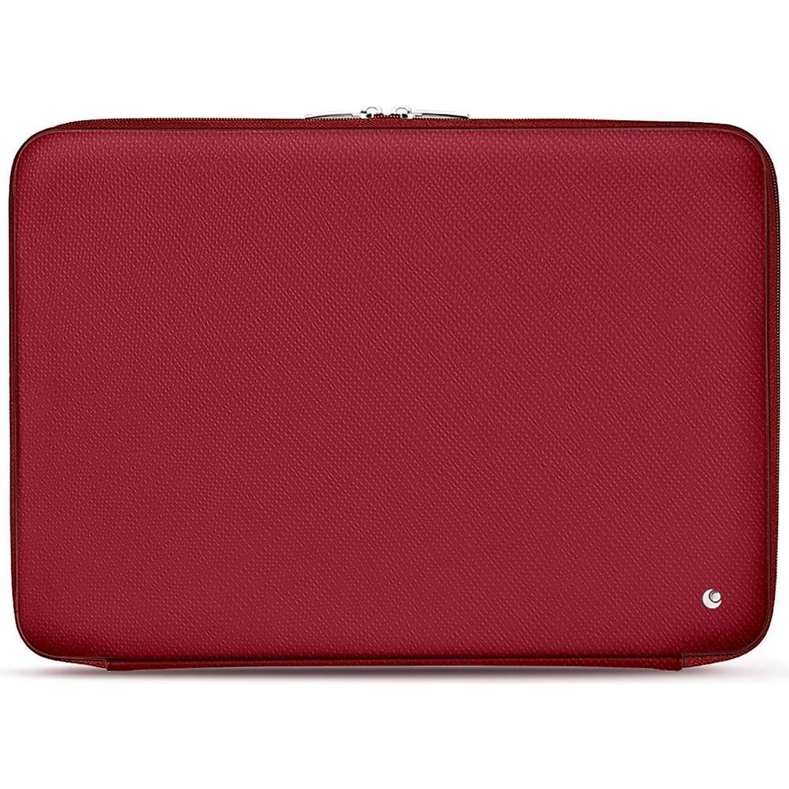 Noreve Lederhülle, Notebooktasche, Rot