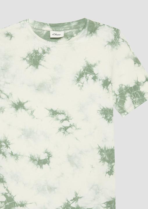 Immagine prodotto S.Oliver T-Shirt Baumwoll-T-Shirt mit Batik-Effekt (158, 164)