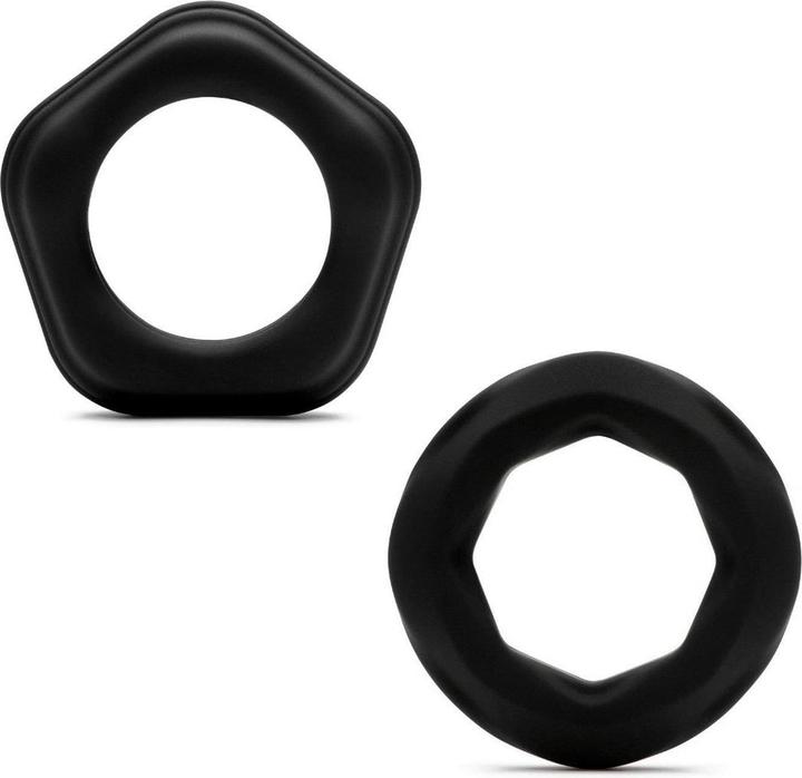So Divine Klassische Silikon-Penisringe - 2er Pack