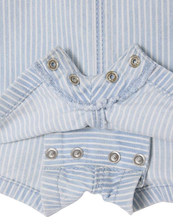 Actual product image Vertbaudet Baby Latzhose mit Streifenmuster (62)