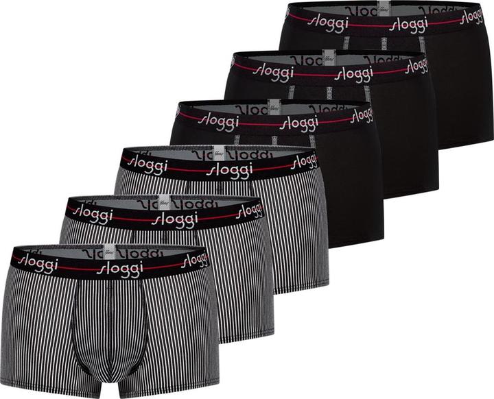 Produktbild Sloggi 6er Pack Start Hipster Short / Pant (M, 6er Pack)