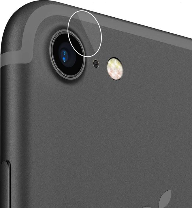 Image du produit PhoneLook Vitre de protection caméra 7 / 8 (1 pcs, Apple iPhone 7)