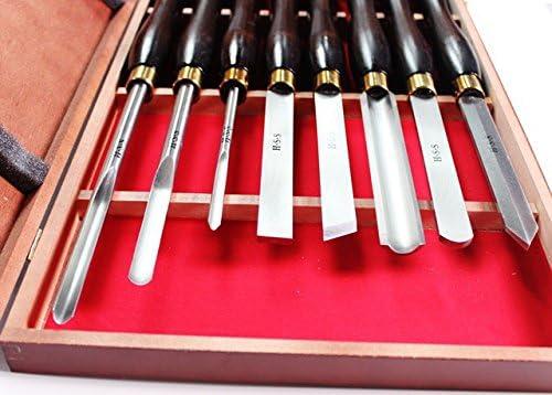 Actual product image Holzmann quality chisel set 8pcs / HSS (8 mm)