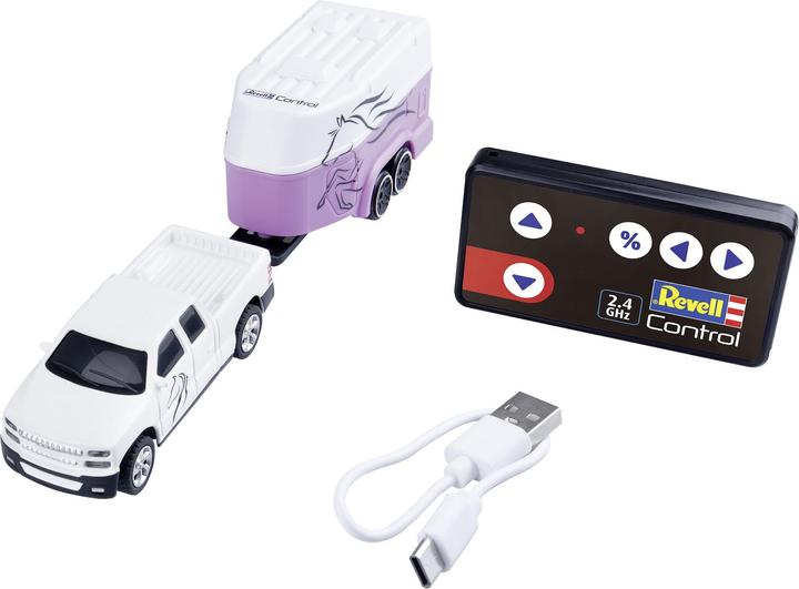 Image du produit Revell Mini RC Car avec remorque de cheval