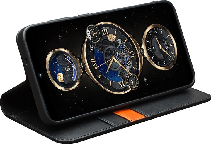 Actual product image QiAlino Hülle Flip Matt Wallet (Samsung Galaxy S25+)