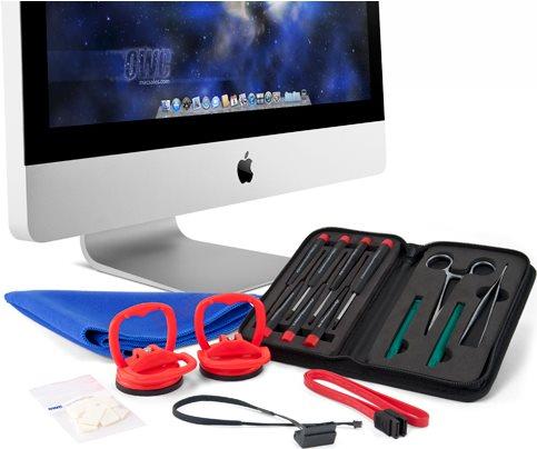 Actual product image OWC Kit for SSD into iMac 2011
