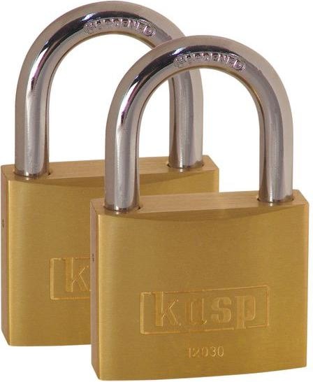 Actual product image Kasp Padlock 30 mm K12030L7
