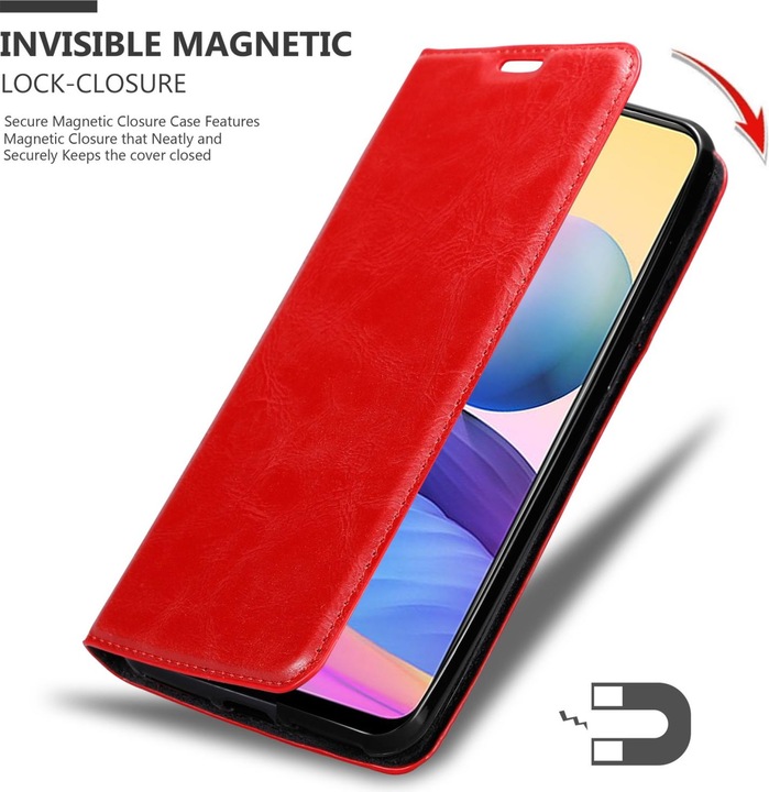 Actual product image Cadorabo Book Invis. Magnet sleeve (Xiaomi Redmi Note 10 5G, Xiaomi Poco M3 Pro 5G)