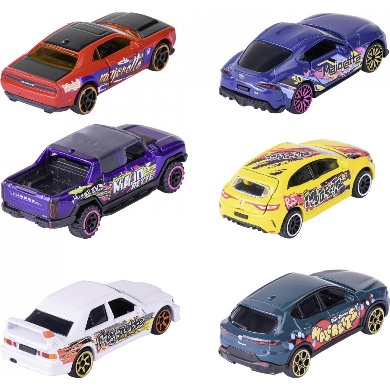 Majorette Color Changers, 6-sort.